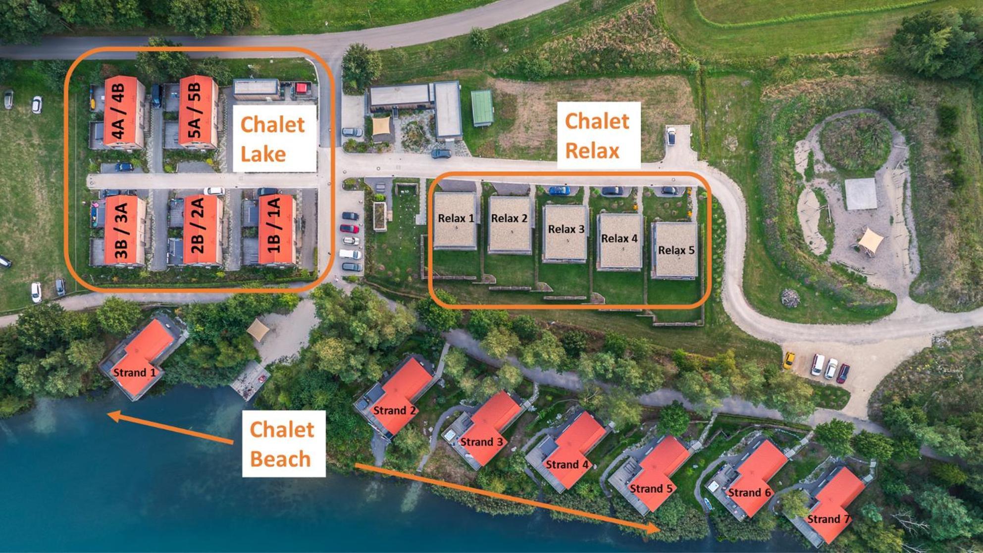 Chalet Resort Seenland Steinberg am See Exterior foto